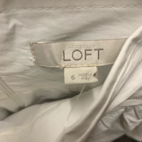 NWT Women’s White LOFT skirt - Picture 3 of 4